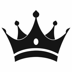 crown vector silhouette