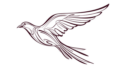 Minimalist Bird Logo Design  Clean and Modern Silhouette