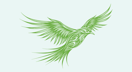 Minimalist Bird Logo Design  Clean and Modern Silhouette