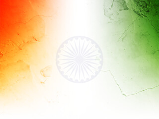 Modern Indian flag theme tricolor Independence day background