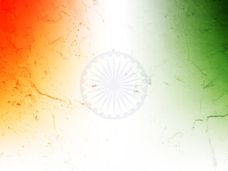 Modern Indian flag theme tricolor Independence day background