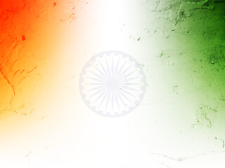 Independence day Indian flag theme tricolor background