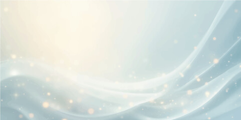 Blue and light gold color gradient backdrop with abstract vector light nature white gradient