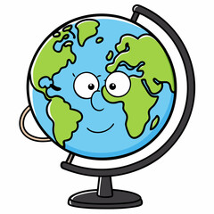 vector illustration of the world