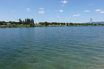 初夏のドナウ川
