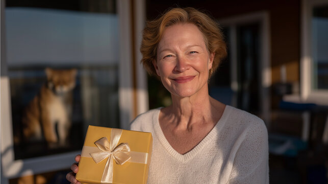 Caregiver celebrates recovery milestone with a special gift