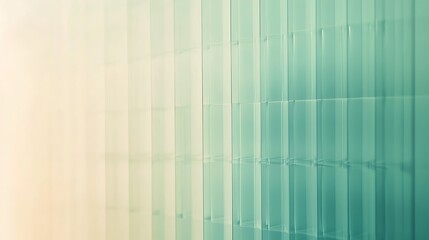 Abstract design of translucent rectangular shapes.