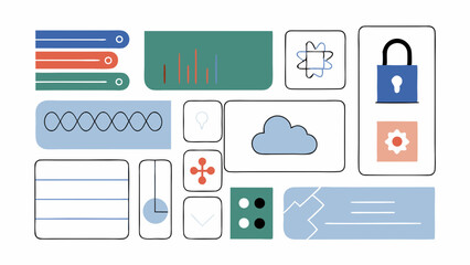 Modern Medical & Healthcare Outline Icons – Broken Line Style Vector Pack.