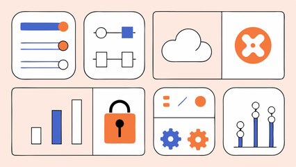 Modern Medical & Healthcare Outline Icons – Broken Line Style Vector Pack.