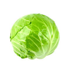 cabbage isolated on transparent background, png
