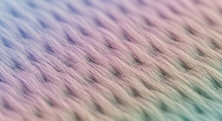 Obraz premium Abstract pastel fiber texture close up with soft lighting and shallow depth of field