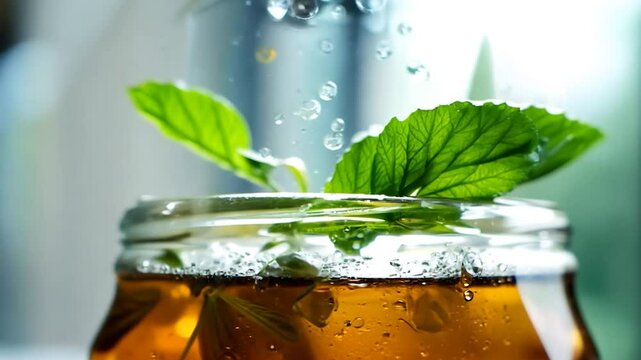Refreshing beverage jar