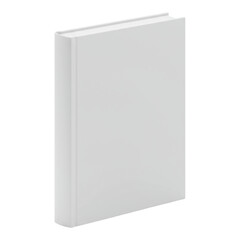 blank white book