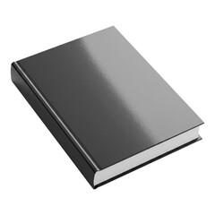 black book on white background