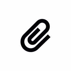 file attaching icon sign vector