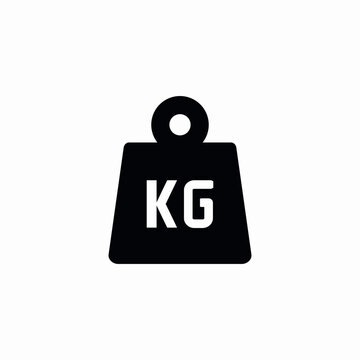klo large weight icon sign vector