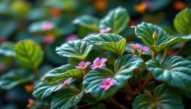 digital painting of bacopa leaves glowing with compounds enhancing memory and cognitive resilience against alzheimer's.