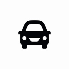 round car icon sign vector