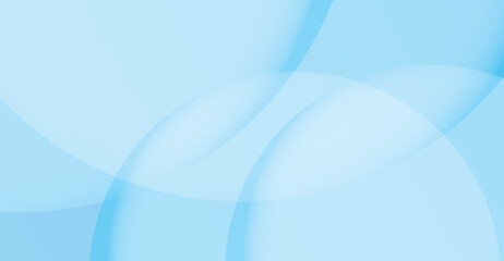 Abstract Soft Blue Background with Gentle Curves and Circles, Serene Pastel Backdrop for Web Design, Presentations and Creative Projects, Minimalist Style