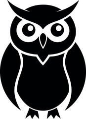 Owl bird silhouette 