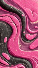 Obraz premium pink nail polish