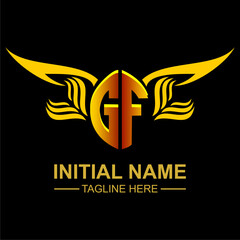 GF Golden Wing Emblem Logo