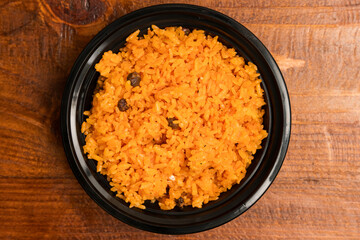 Puerto Rican rice and peas