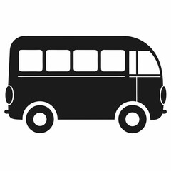 vector illustration of a bus