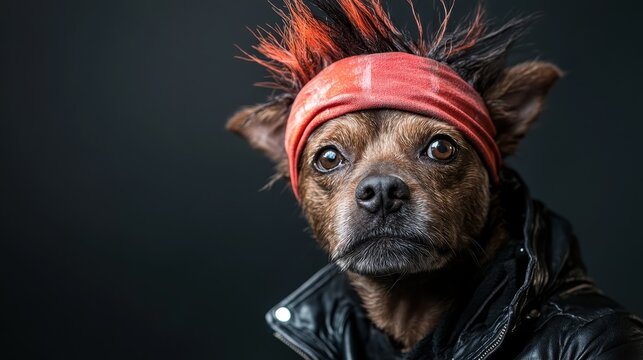 Punk Dog Images – Browse 6,125 Stock Photos, Vectors, and Video