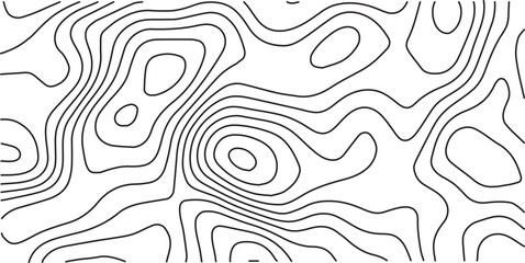 Fototapeta premium Topographic map patterns, topography line map. Vintage outdoors style. Stock vector. World map Template