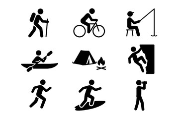 Outdoor Activity Icons