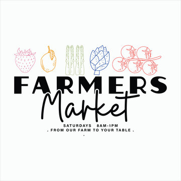 Farmers Market  Farmers Market T-Shirt Design