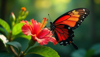 Tropical butterfly longwing Heliconius