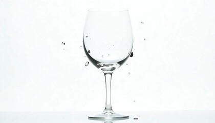 Fototapeta premium Slow motion shot with white background