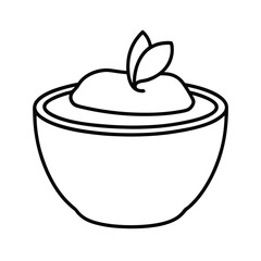 cake on a white background