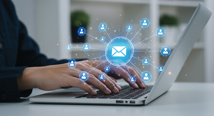 Email marketing network communication technology