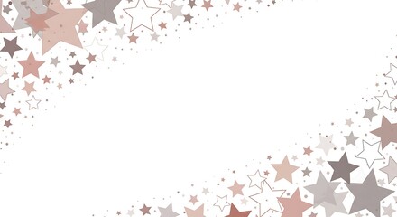 Obraz premium Elegant Dusty Rose and Grey Starry Design Perfect for Wedding Invitations Festive Banners or Romantic Backgrounds adding a touch of sparkle and sophistication