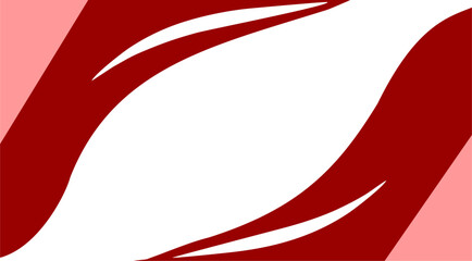 Abstract background with red curve pattern