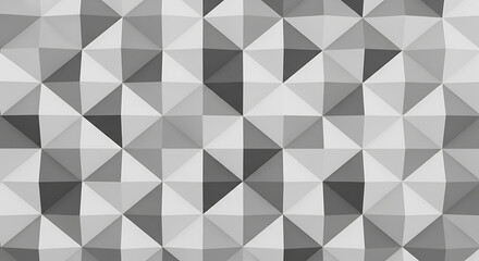 Fototapeta premium Abstract Origami Wall Installation