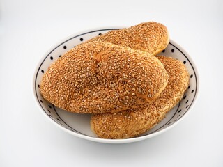 튀르키예 전통빵 시미트, 음식