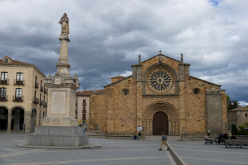 San Pedro Apostol church, Avila, Castilla y Leon, Spain