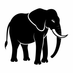 Obraz premium elephant vector illustration