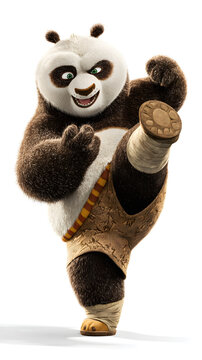 Po from Kung Fu Panda Ready to Fight