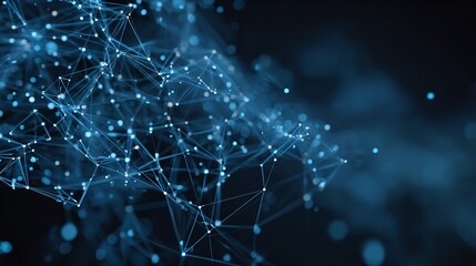 Abstract network connection technology background concept digital data and future communication system