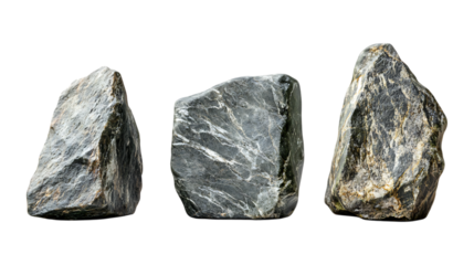 Pack Collection Stone Artifacts Ancient Tools set against transparent background