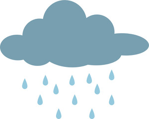 the weatheris cloudy and rainy