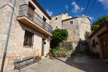 Street of Maderuelo, Segovia, Castilla y Leon, Spain