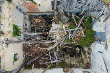 Ruins of Building, Castilla y Leon, Spain