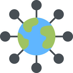 Networking Vector Icon Design