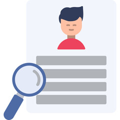 Recruitment Vector Icon Design